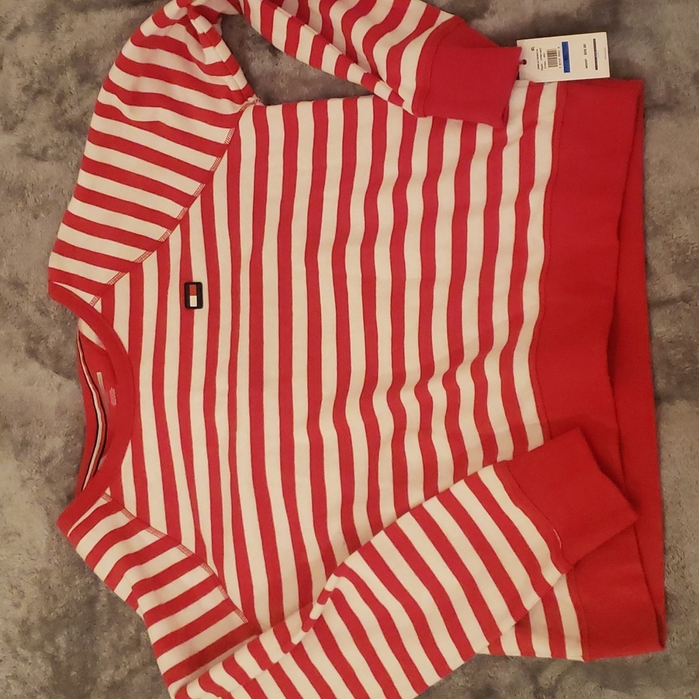 TOMMY HILFIGER SPORTTOMMY HILFIGER Women's Fleece Pullover XL